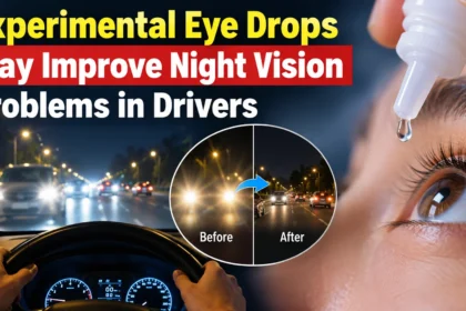 Experimental eye drops may improve night vision problems in drivers
