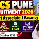 NCCS Pune Recruitment 2026 for B.Pharm Project Associate-I vacancy with salary and online application details