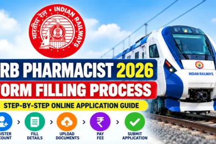 RRB Pharmacist 2026 form filling process with step-by-step online application guide
