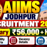 AIIMS Jodhpur Recruitment 2026 – Salary ₹56,000 + HRA, Eligibility and Walk-In Interview