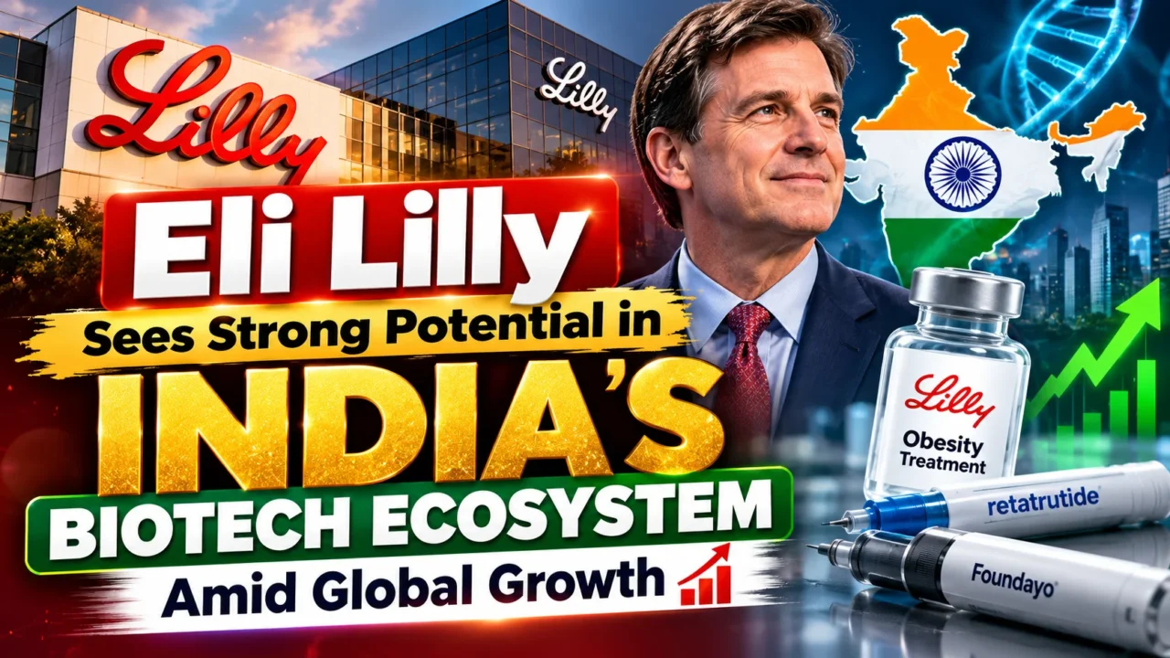 Eli Lilly highlights India’s biotech ecosystem as a promising opportunity amid global growth, with focus on obesity treatments, innovation and pharmaceutical development.