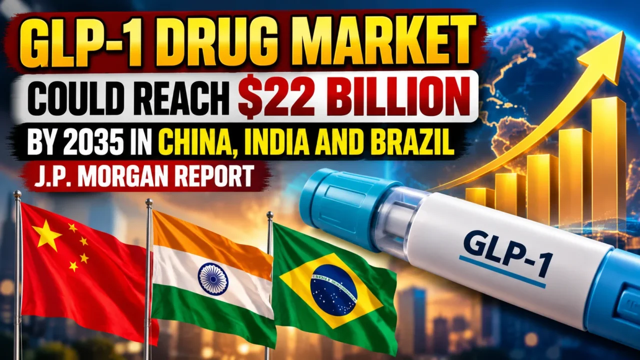 GLP-1 Drug Market Could Reach $22 Billion by 2035 in China, India and Brazil