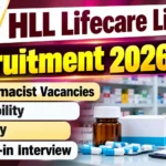 HLL Lifecare Limited Recruitment 2026 Pharmacist Vacancies and Walk-in Interview