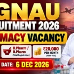 RGNAU Recruitment 2026 Pharmacy Vacancy for D.Pharm and B.Pharm Candidates